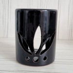 Keramični izparilnik za dišeči vosek in eterična olja - motiv lista